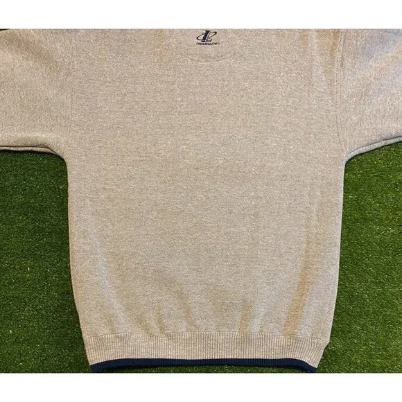 Michigan Wolverines sweatshirt mens medium gray vintage logo athletic 1990s 39 - Picture 9 of 12